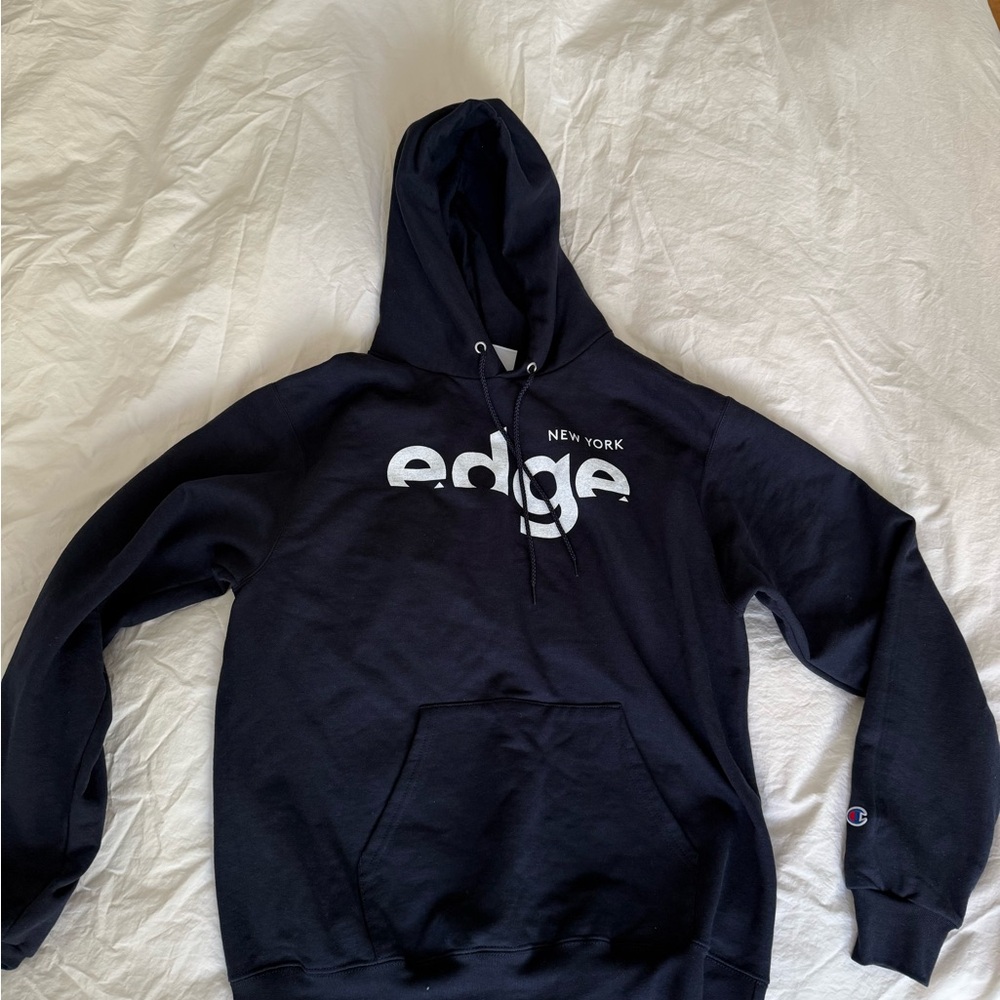 Champion Black Sweatshirt Hoodie Classic Design
